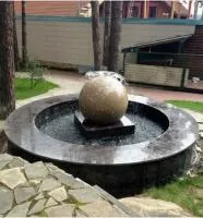 Сфера гранит фонтан 3D шар (518901) ∅ 750 мм. Набережные Челны