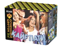 Батарея салютов Кайф-пати ОС6405 купить от производителя Огненный Цветок — Набережные Челны