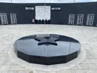Звезда чугун (518248) производство комплект горелка ГВД 379 10 89 00 ПС вечный огонь ø 1100 мм. монолит - литье  в Набережных Челнах